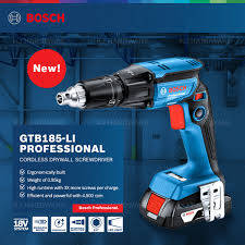 BOSCH GTB 185-LI AKÜLÜ ALÇIPAN VİDALAMA - 2