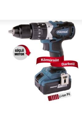 PST 740 BL Kömürsüz Darbeli Şarjlı Matkap 13 Mm - 20.0 V - 4.0 Ah/Li-On - 1